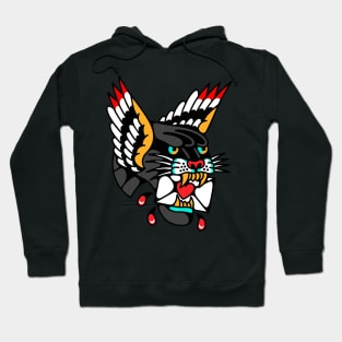 Panther wings letter Hoodie